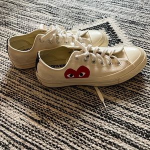 Comme does Garçon Converse Sneakers